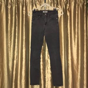Madewell • 9” High Riser Skinny in Lunar Wash